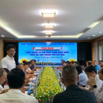 quang cảnh buổi Tọa đàm với chủ đề Thực trạng và giải pháp giảm ngập nước trên địa bàn TP Thủ Đức.