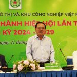 Ông Huỳnh Minh Nhựt-Chủ tịch Hiệp hội phát biều khai mạc hội nghị